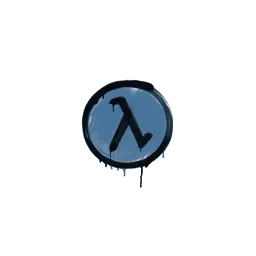 Sealed Graffiti | Lambda (Monarch Blue)