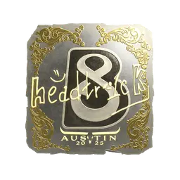 Sticker | headtr1ck (Gold) | Austin 2025