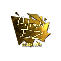 Sticker | AdreN (Gold) | Cologne 2016