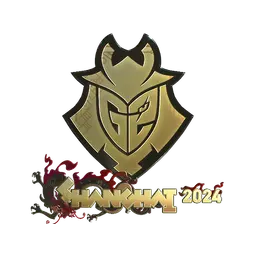 Sticker | G2 Esports (Gold) | Shanghai 2024