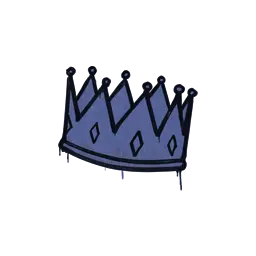 Sealed Graffiti | King Me (SWAT Blue)