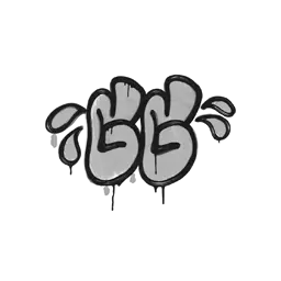 Sealed Graffiti | GGWP (Shark White)