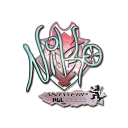 Sticker | NiKo (Holo) | Antwerp 2022