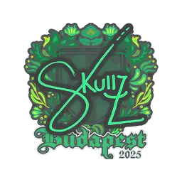 Sticker | skullz | Budapest 2025