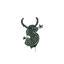 Sealed Graffiti | Bling (Cash Green)