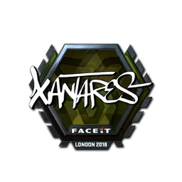 Sticker | XANTARES (Foil) | London 2018