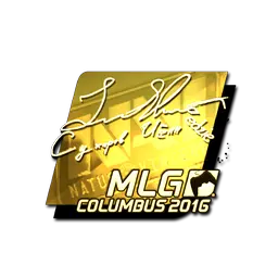 Sticker | Edward (Gold) | MLG Columbus 2016