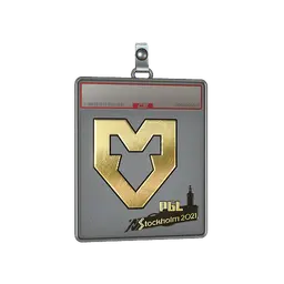 Sticker Slab | MOUZ (Gold) | Stockholm 2021