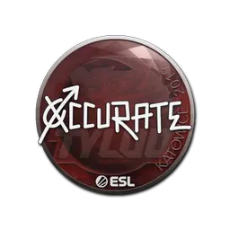 Sticker | xccurate | Katowice 2019