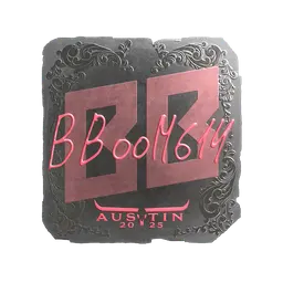 Sticker | Boombl4 (Foil) | Austin 2025