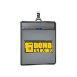 Sticker Slab | Bomb On Board