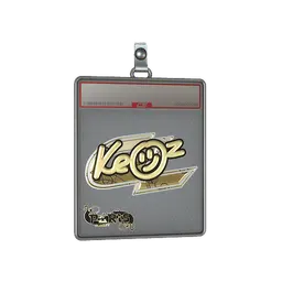 Sticker Slab | Keoz (Gold) | Paris 2023