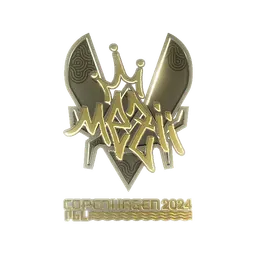 Sticker | mezii (Gold) | Copenhagen 2024