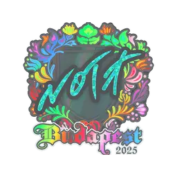 Sticker | nota (Holo) | Budapest 2025