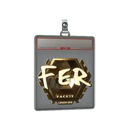 Sticker Slab | fer (Gold) | London 2018
