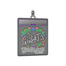 Sticker Slab | qikert (Embroidered) | Budapest 2025