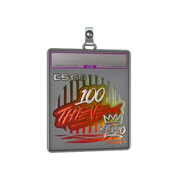Sticker Slab | 100 Thieves (Foil) | 2020 RMR