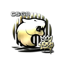 Sticker | FURIA (Gold) | 2020 RMR