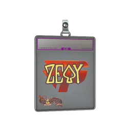 Sticker Slab | zevy (Holo) | Paris 2023