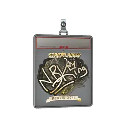 Sticker Slab | NBK- (Gold) | Berlin 2019
