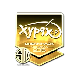 Sticker | Xyp9x (Gold) | Cluj-Napoca 2015