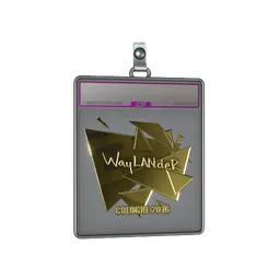 Sticker Slab | wayLander (Gold) | Cologne 2016
