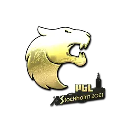 Sticker | FURIA (Gold) | Stockholm 2021