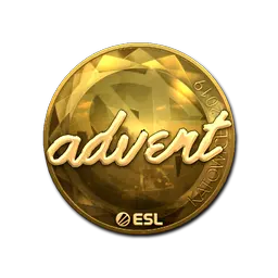 Sticker | advent (Gold) | Katowice 2019