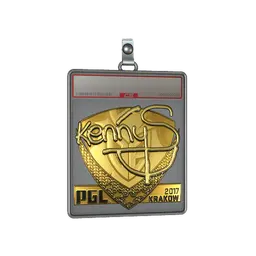 Sticker Slab | kennyS (Gold) | Krakow 2017