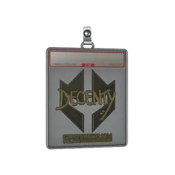 Sticker Slab | decenty (Gold) | Copenhagen 2024