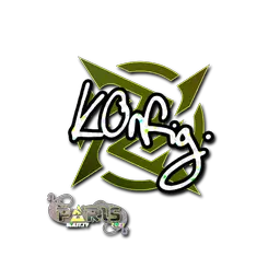 Sticker | k0nfig (Glitter) | Paris 2023