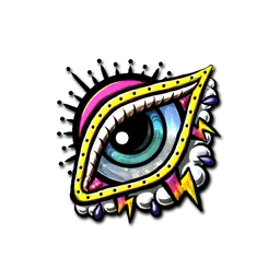 Sticker | Ethereal Gaze (Foil)