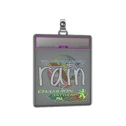 Sticker Slab | rain (Holo, Champion) | Antwerp 2022