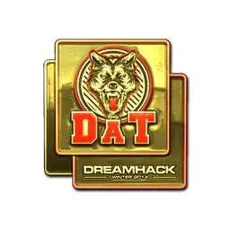 Sticker | dAT team (Gold) | DreamHack 2014