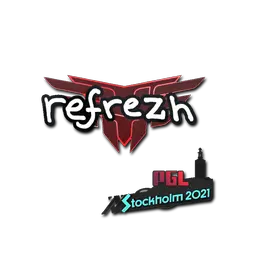 Sticker | refrezh | Stockholm 2021