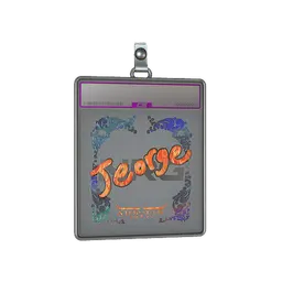 Sticker Slab | jeorge (Holo) | Austin 2025