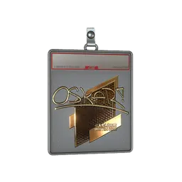 Sticker Slab | oskar (Gold) | Boston 2018