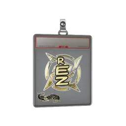 Sticker Slab | REZ (Gold) | Paris 2023
