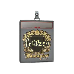 Sticker Slab | frozen (Gold) | Budapest 2025