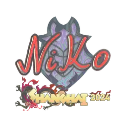 Sticker | NiKo (Holo) | Shanghai 2024