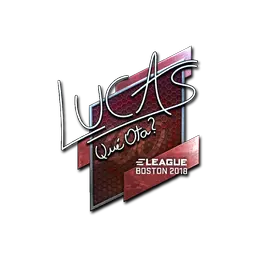 Sticker | LUCAS1 (Foil) | Boston 2018