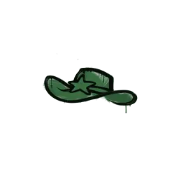 Sealed Graffiti | Sheriff (Jungle Green)