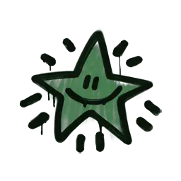 Sealed Graffiti | Shining Star (Jungle Green)