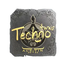 Sticker | Techno4K (Foil) | Austin 2025