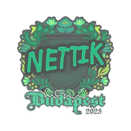 Sticker | nettik | Budapest 2025