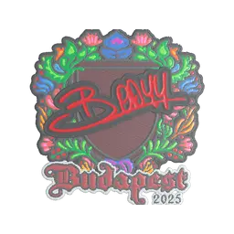 Sticker | bodyy (Embroidered) | Budapest 2025