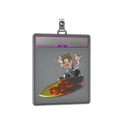 Sticker Slab | Blaze Surf K (Foil)