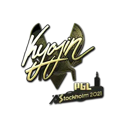 Sticker | Kyojin (Gold) | Stockholm 2021