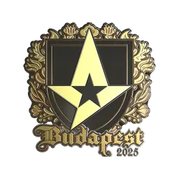 Sticker | Astralis (Gold) | Budapest 2025