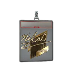 Sticker Slab | nitr0 (Gold) | Boston 2018